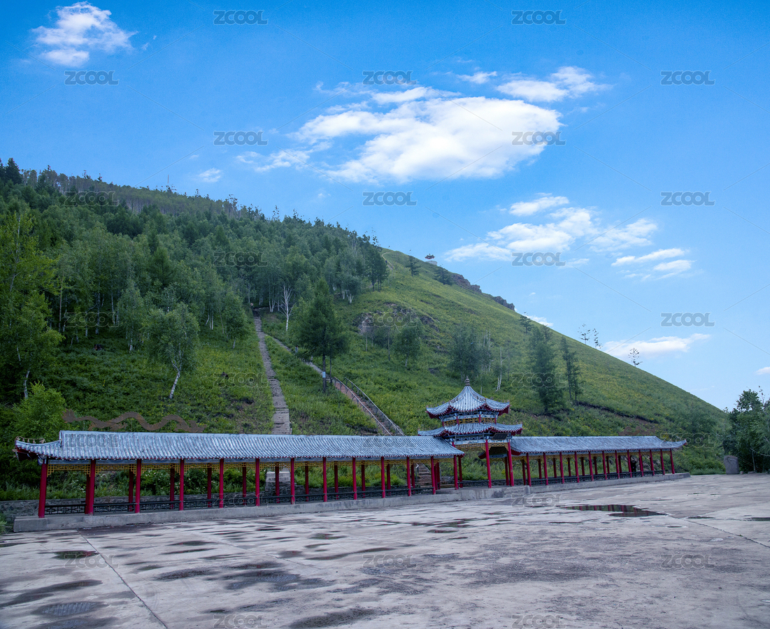 根河市满归镇凝翠山脚下风景区长廊（主预览-5396707） - 未分类 - 站酷设计师小聊绅士原创素材 - 站酷ZCOOL