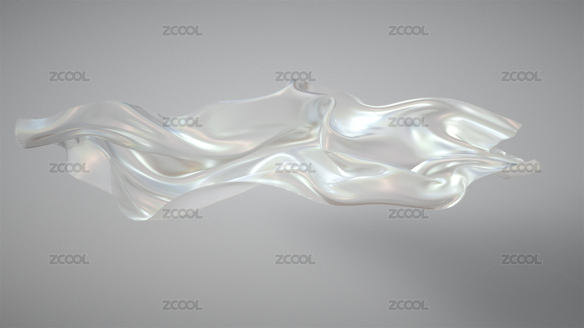 三维渲染的流动白色布料透明玻璃背景（主预览-8668853） - 未分类 - 站酷设计师大辰小辰原创素材 - 站酷ZCOOL