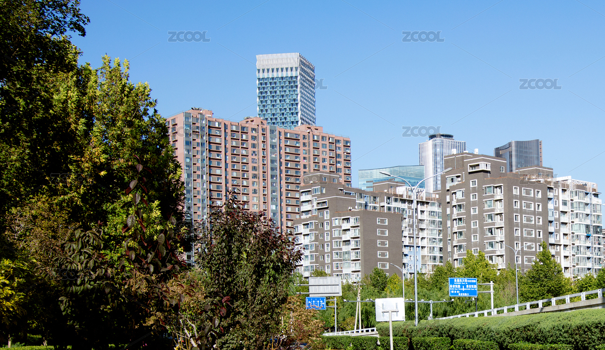 中国北京望京地区的建筑群（主预览-4120769） - 未分类 - 站酷设计师小羽怪原创素材 - 站酷ZCOOL