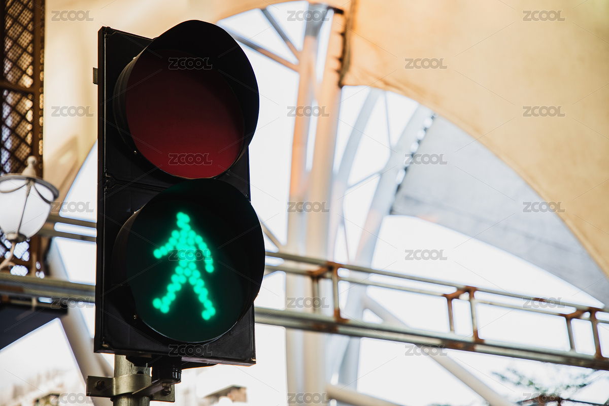 特寫路邊的交通信號(hào)燈-綠燈可以通行標(biāo)志（主預(yù)覽-1328985） - 未分類 - 站酷設(shè)計(jì)師KilitoChan原創(chuàng)素材 - 站酷ZCOOL