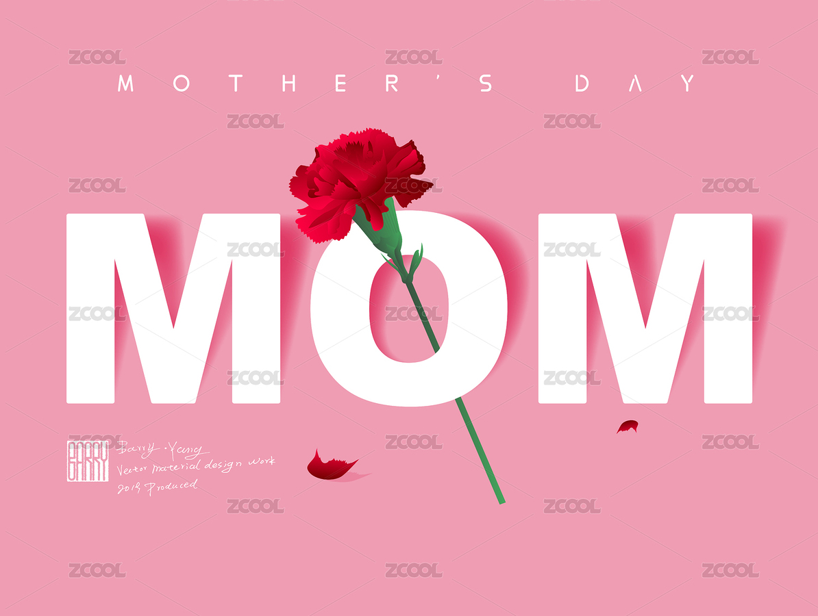 母亲节海报模版矢量素材（主预览-1650090） - 未分类 - 站酷设计师Barrybb原创素材 - 站酷ZCOOL