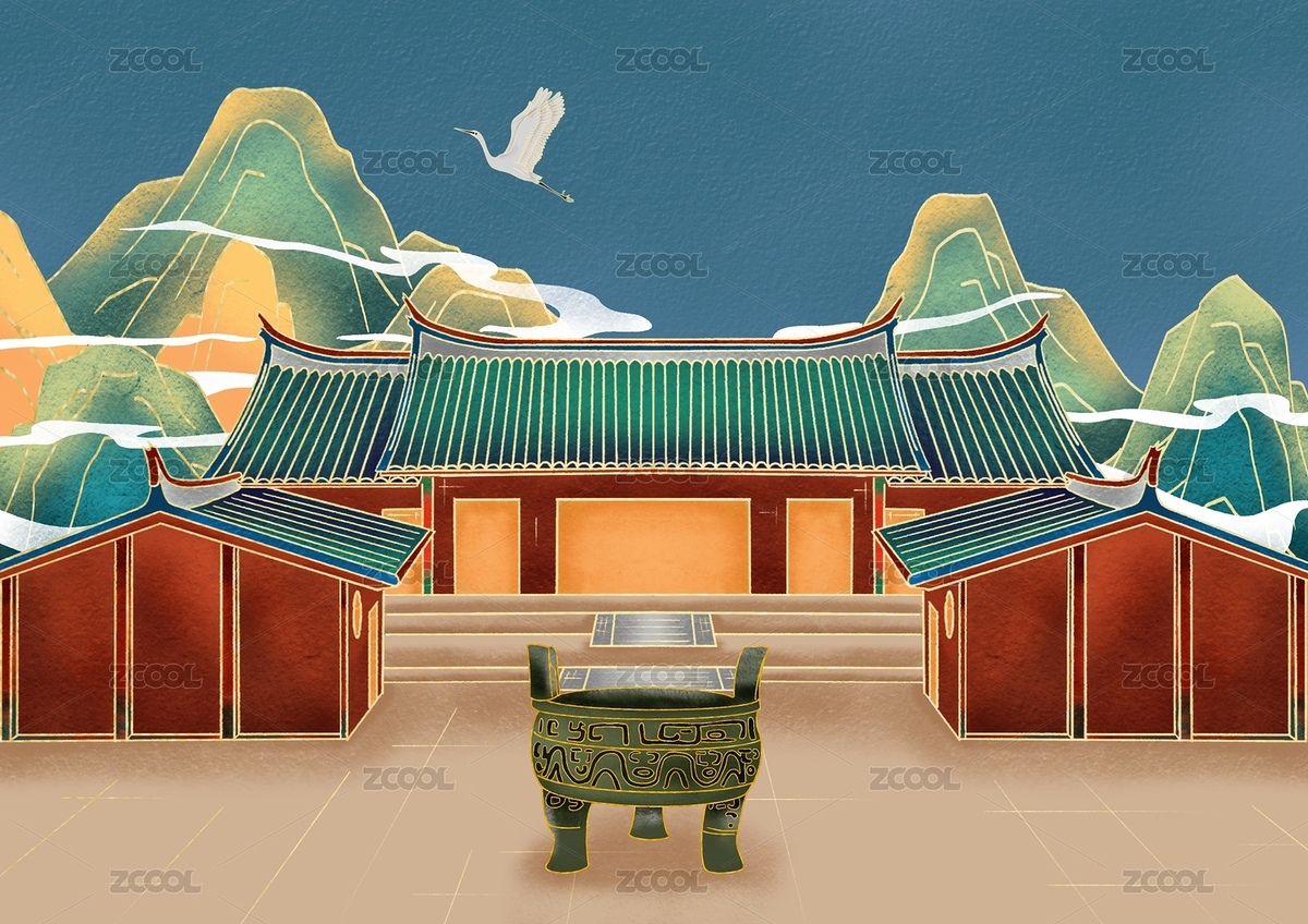 國(guó)風(fēng)插畫(huà)（主預(yù)覽-7129426） - 未分類(lèi) - 站酷設(shè)計(jì)師菖暮原創(chuàng)素材 - 站酷ZCOOL