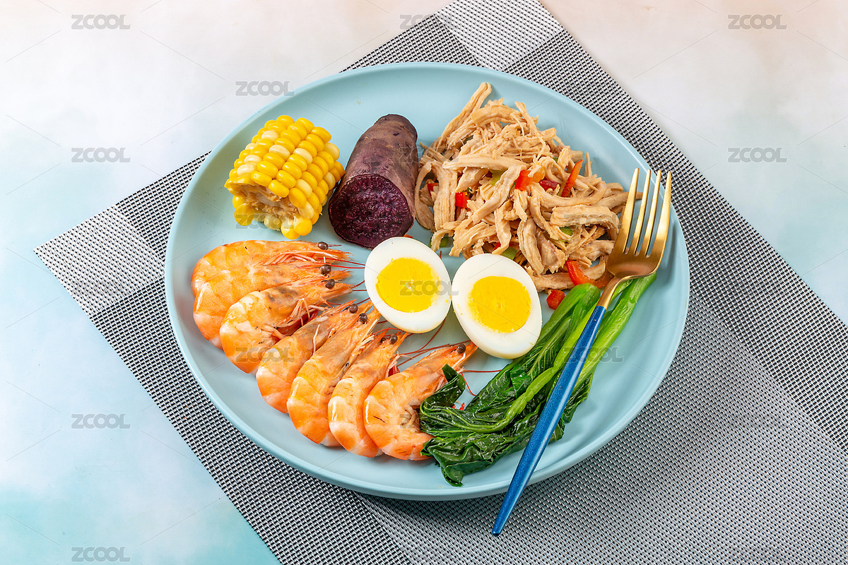 餐桌上裝在盤子里的減脂餐（主預(yù)覽-9060052） - 未分類 - 站酷設(shè)計(jì)師lilyhello原創(chuàng)素材 - 站酷ZCOOL