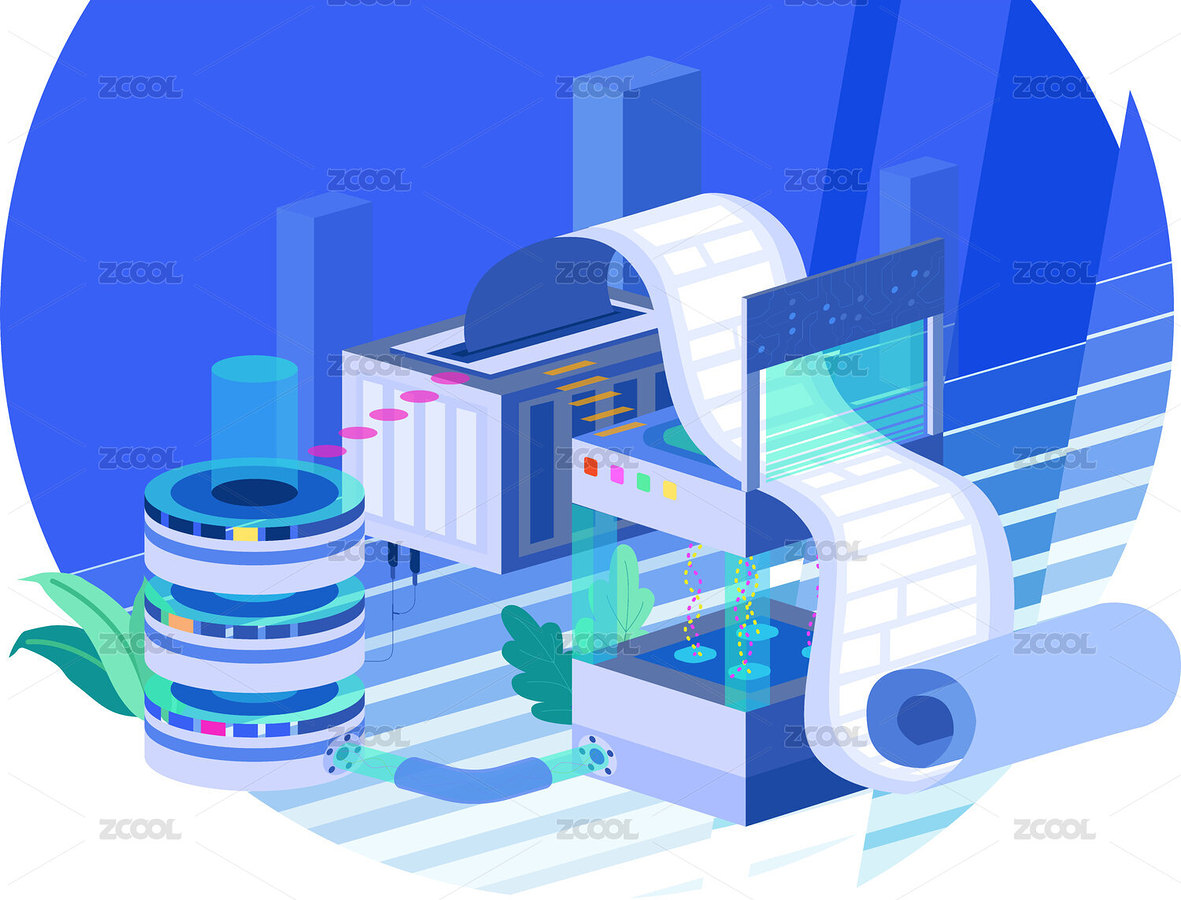 大数据可视化打印机扫描仪传输模型试卷文档（主预览-7812623） - 未分类 - 站酷设计师吉丝梦妲的老猫咪原创素材 - 站酷ZCOOL