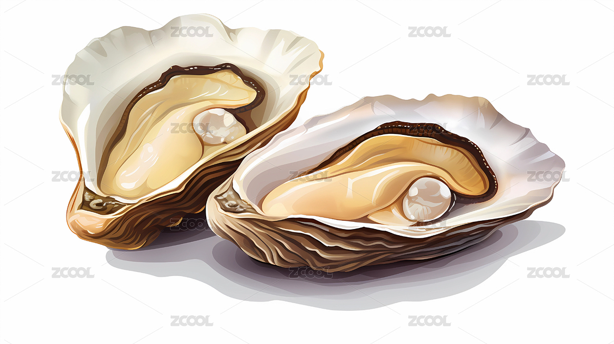 手繪卡通美味的生蠔插畫圖片（主預(yù)覽-9017724） - 未分類 - 站酷設(shè)計(jì)師大田俊后生原創(chuàng)素材 - 站酷ZCOOL