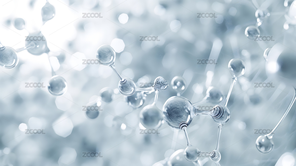 美妝精華膠原蛋白分子3d效果（主預(yù)覽-8207265） - 未分類 - 站酷設(shè)計(jì)師下天下天原創(chuàng)素材 - 站酷ZCOOL