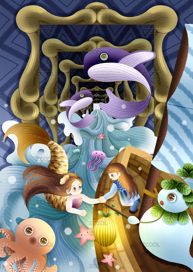 儿童插画（主预览-1864060） - 未分类 - 站酷设计师華之至原创素材 - 站酷ZCOOL