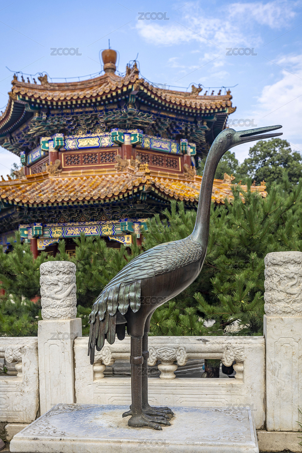 北京景山公園壽皇殿銅鶴（主預覽-3092110） - 未分類 - 站酷設(shè)計師茄子小兩口原創(chuàng)素材 - 站酷ZCOOL
