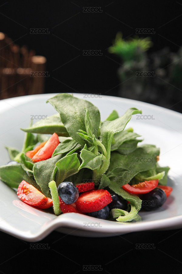冰草色拉（主預(yù)覽-7636971） - 未分類 - 站酷設(shè)計(jì)師醉美中國菜原創(chuàng)素材 - 站酷ZCOOL