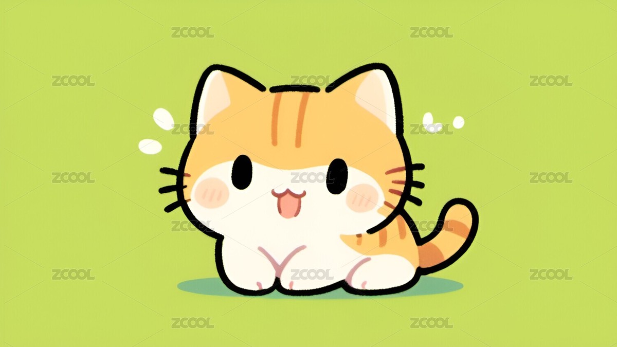 卡通小貓（主預(yù)覽-12545969） - 未分類(lèi) - 站酷設(shè)計(jì)師姨姨我愛(ài)生活原創(chuàng)素材 - 站酷ZCOOL