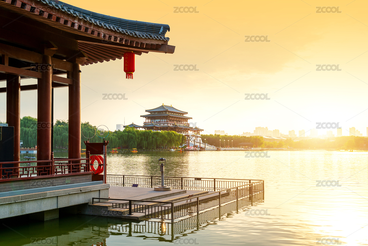 陕西西安大唐芙蓉园主题公园紫云楼（主预览-3716942） - 未分类 - 站酷设计师gyn9037原创素材 - 站酷ZCOOL