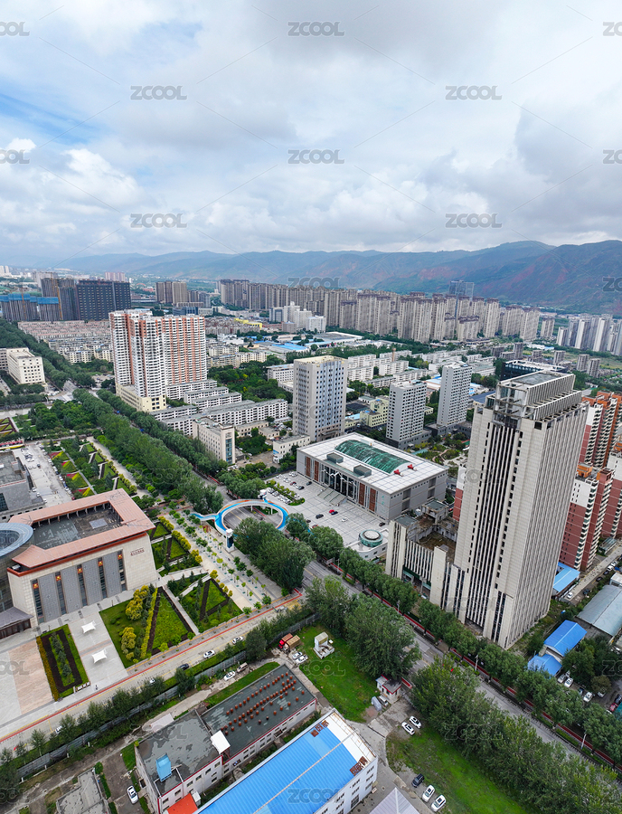 青海藏文化博物院青藏高原自然博物館航拍（主預(yù)覽-8145389） - 未分類 - 站酷設(shè)計師貓爺爺515原創(chuàng)素材 - 站酷ZCOOL