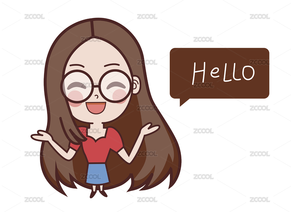 可愛卡通角色插畫Q版大頭漫畫（主預(yù)覽-7681355） - 未分類 - 站酷設(shè)計師yuyin1114原創(chuàng)素材 - 站酷ZCOOL