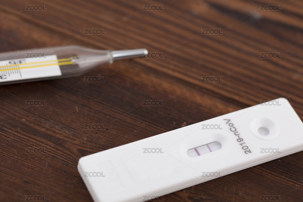 抗原試劑盒上顯示病毒陽性（主預覽-7139361） - 未分類 - 站酷設計師小羽怪原創(chuàng)素材 - 站酷ZCOOL