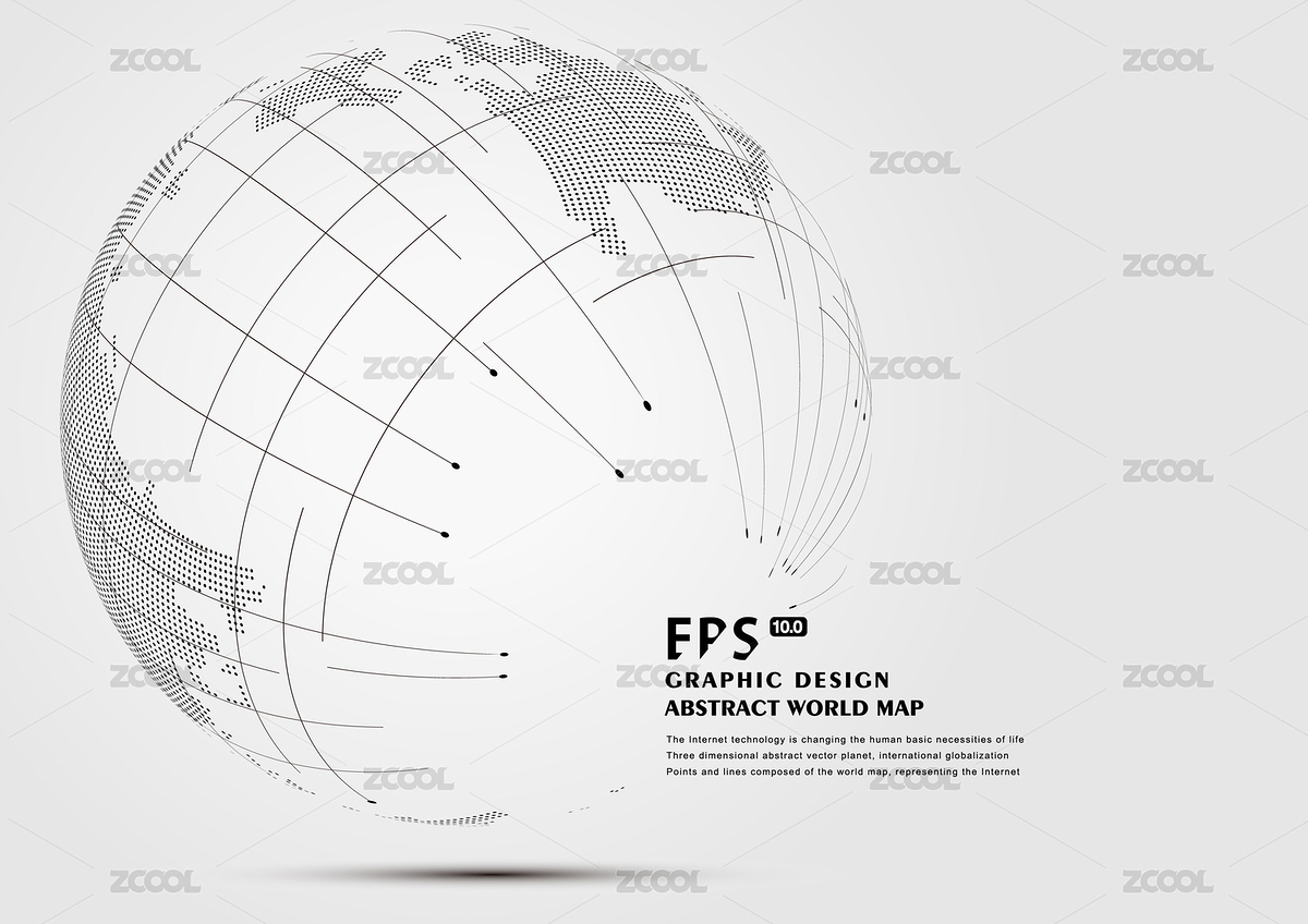 三維抽象矢量星球，寓意全球化、國際化，球形世界地圖（主預(yù)覽-7902115） - 未分類 - 站酷設(shè)計師zia5412原創(chuàng)素材 - 站酷ZCOOL