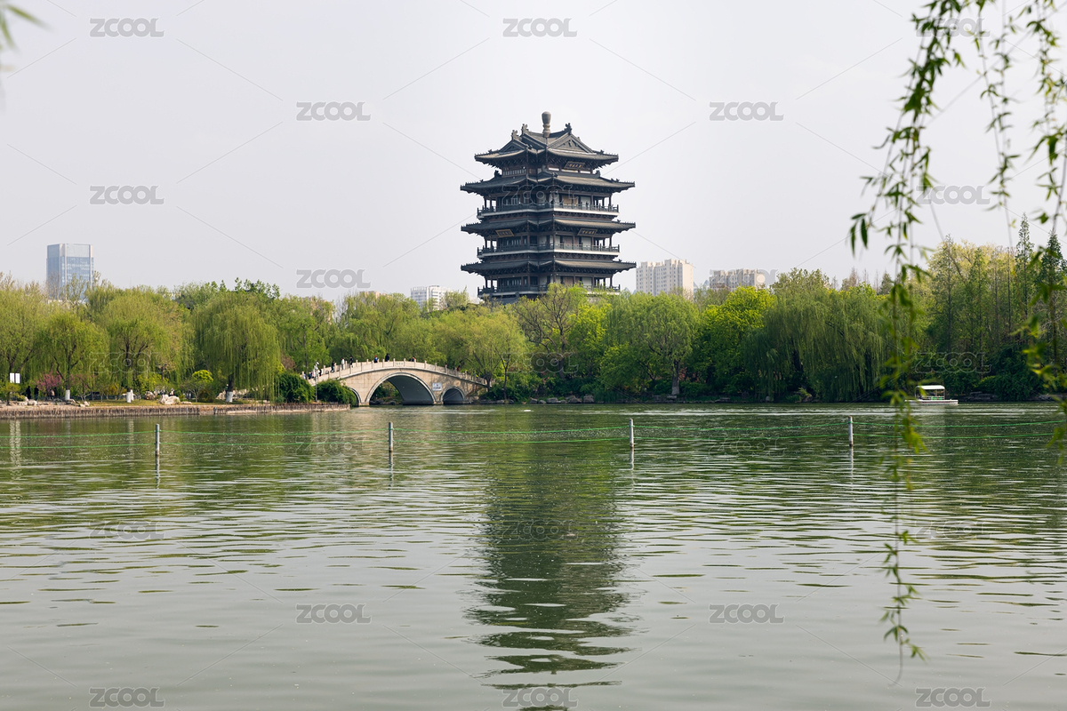 山东省济南大明湖景区超然楼（主预览-5007762） - 未分类 - 站酷设计师秋影随风原创素材 - 站酷ZCOOL