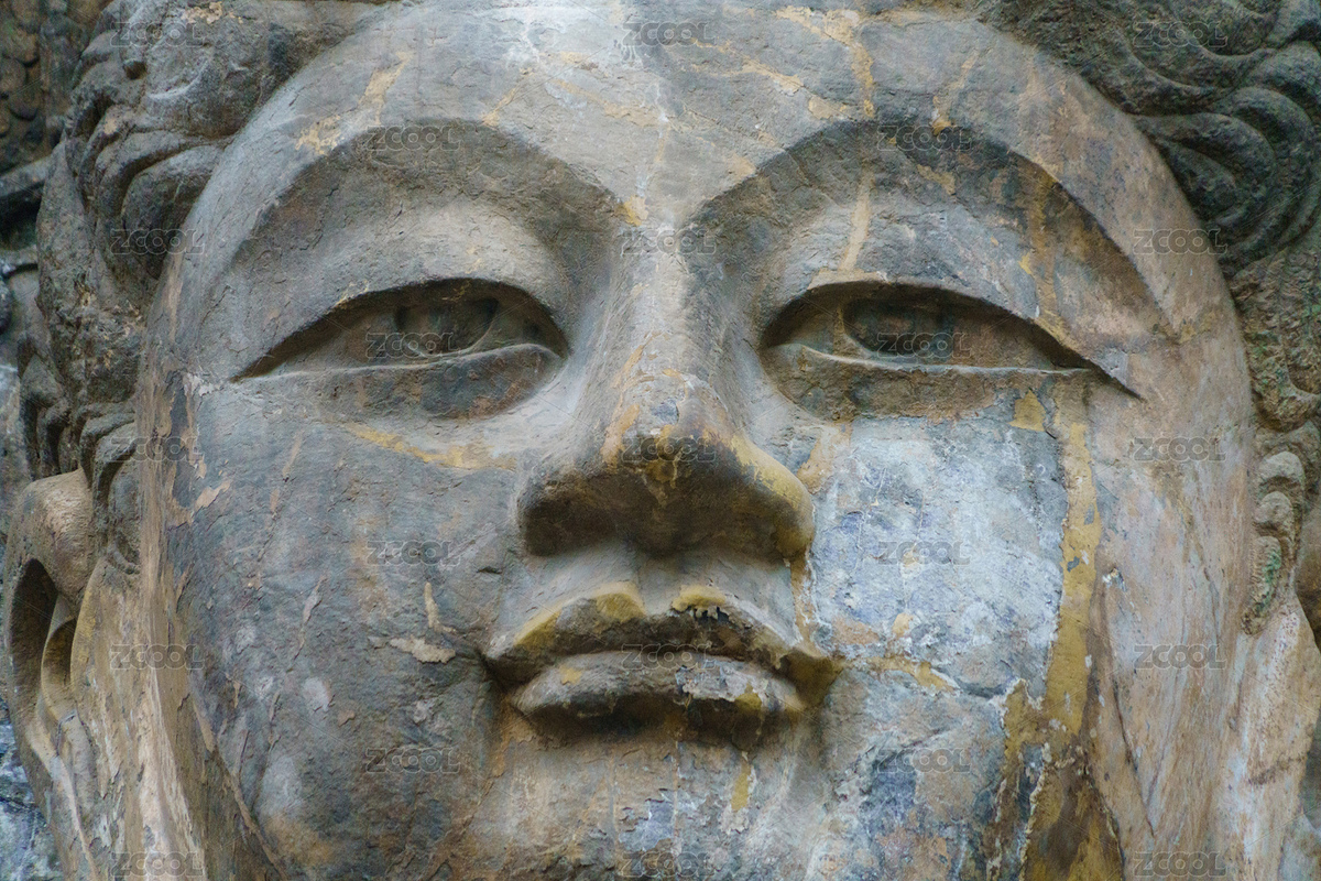 洛陽(yáng)龍門石窟盧舍那大佛正面大特寫（主預(yù)覽-2170347） - 未分類 - 站酷設(shè)計(jì)師GiannCheng原創(chuàng)素材 - 站酷ZCOOL