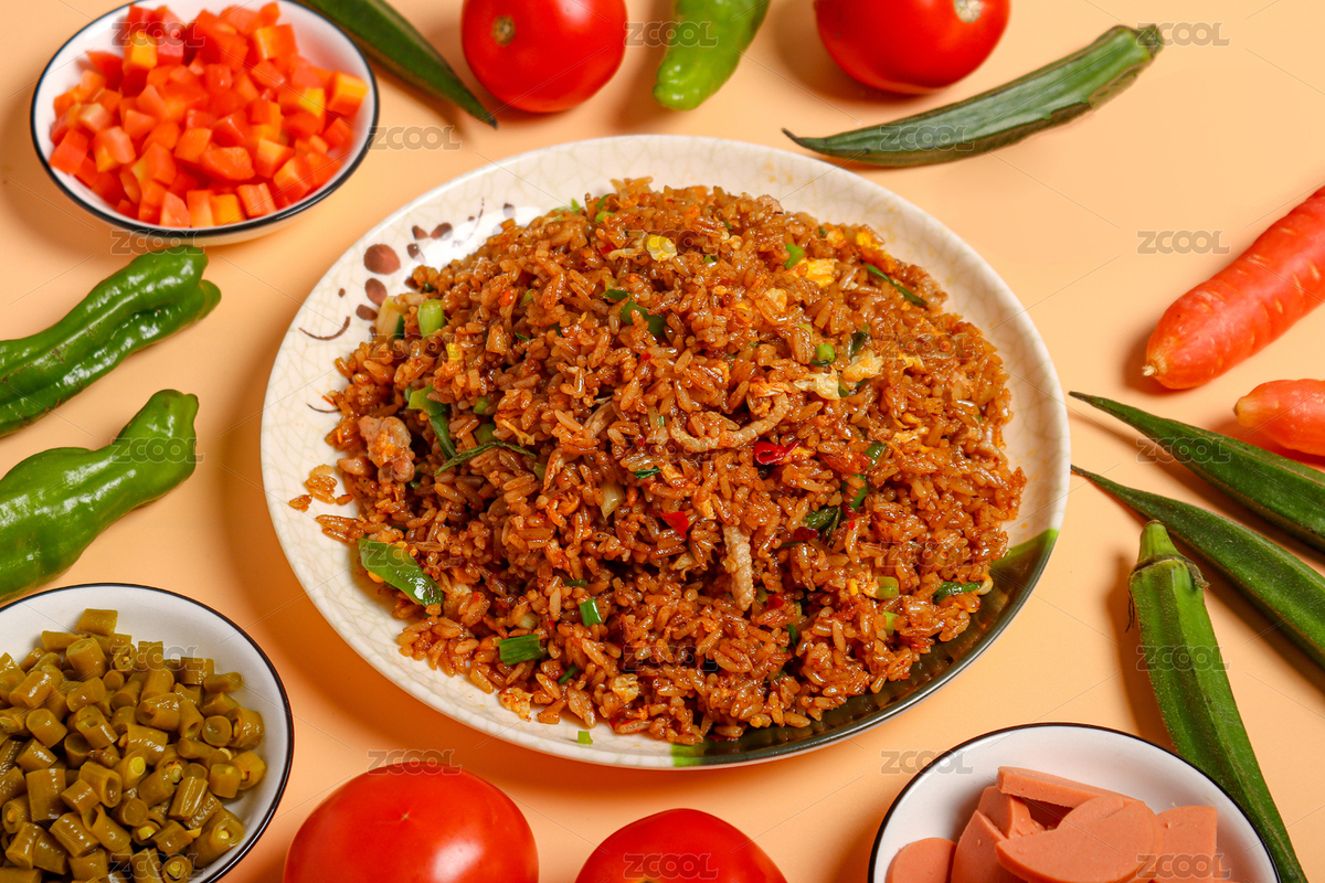 香辣炒饭（主预览-7148287） - 未分类 - 站酷设计师梦林小丑原创素材 - 站酷ZCOOL