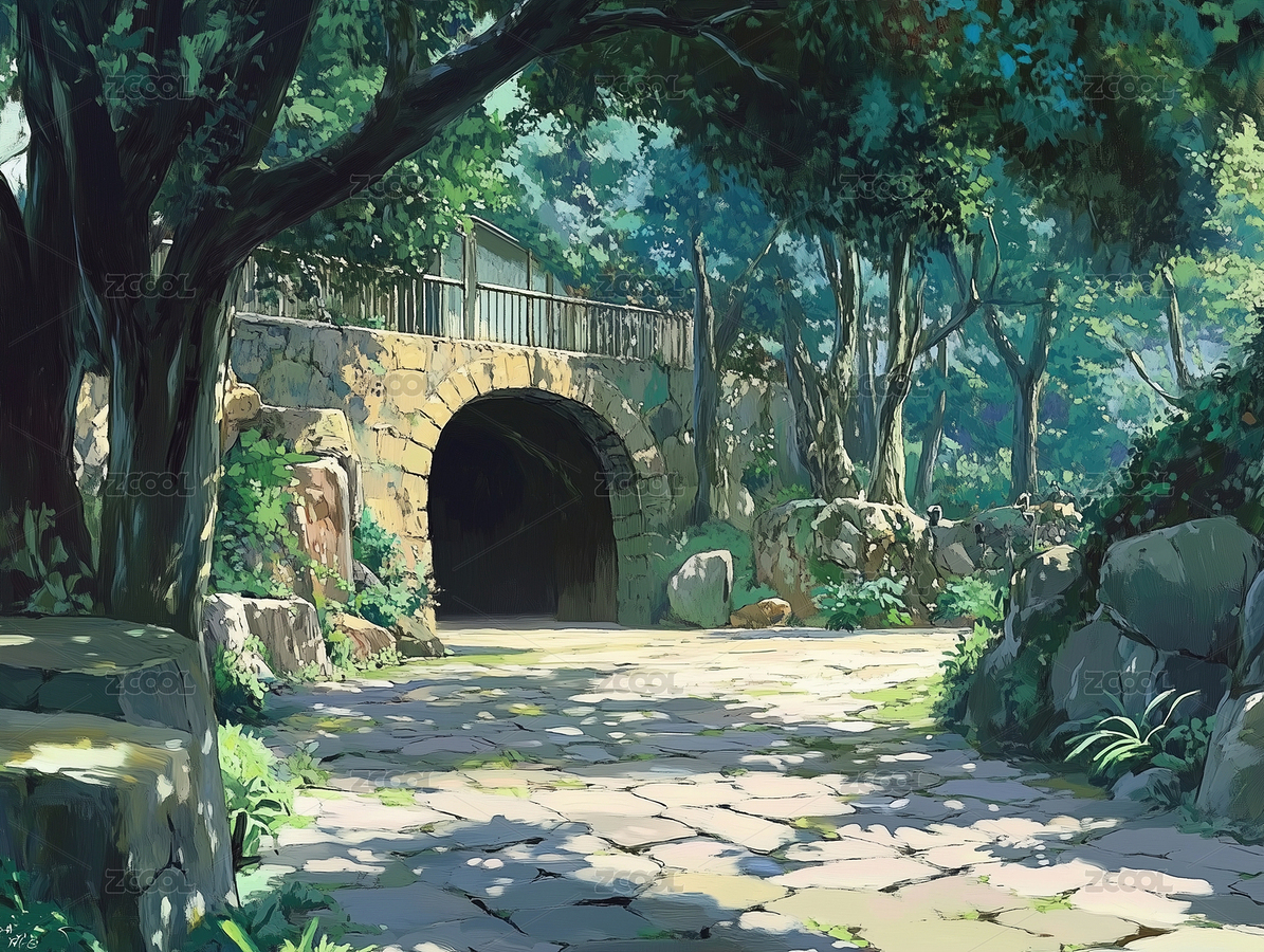 復(fù)古日漫 動物園風景（主預(yù)覽-8886062） - 未分類 - 站酷設(shè)計師玻璃罐子owo原創(chuàng)素材 - 站酷ZCOOL