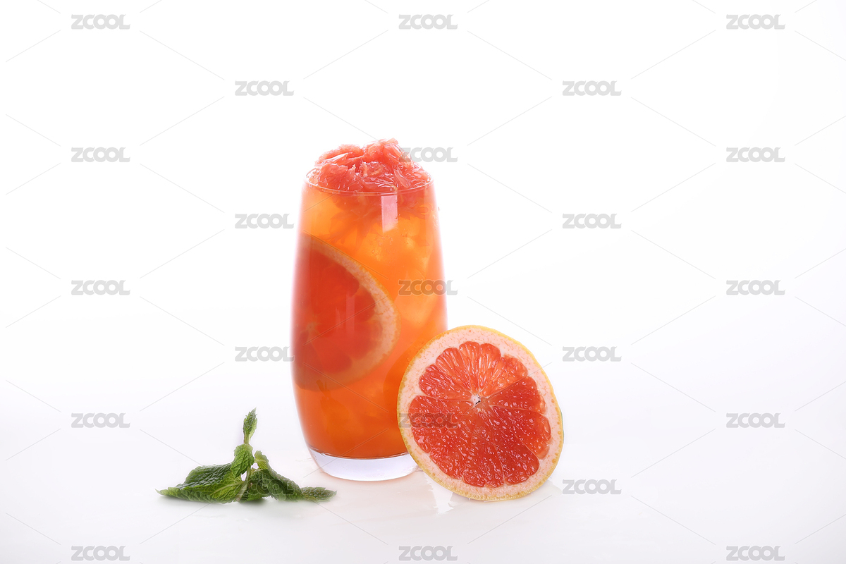 圆形玻璃杯 红橙子鲜榨果汁 薄荷叶（主预览-5712017） - 未分类 - 站酷设计师z慧盈原创素材 - 站酷ZCOOL