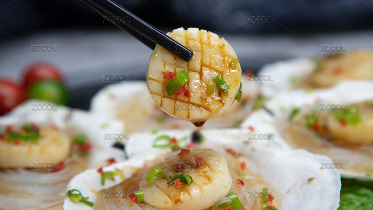 筷子夾的新鮮扇貝肉（主預(yù)覽-950563） - 未分類 - 站酷設(shè)計(jì)師兩條腿的大傅傅原創(chuàng)素材 - 站酷ZCOOL