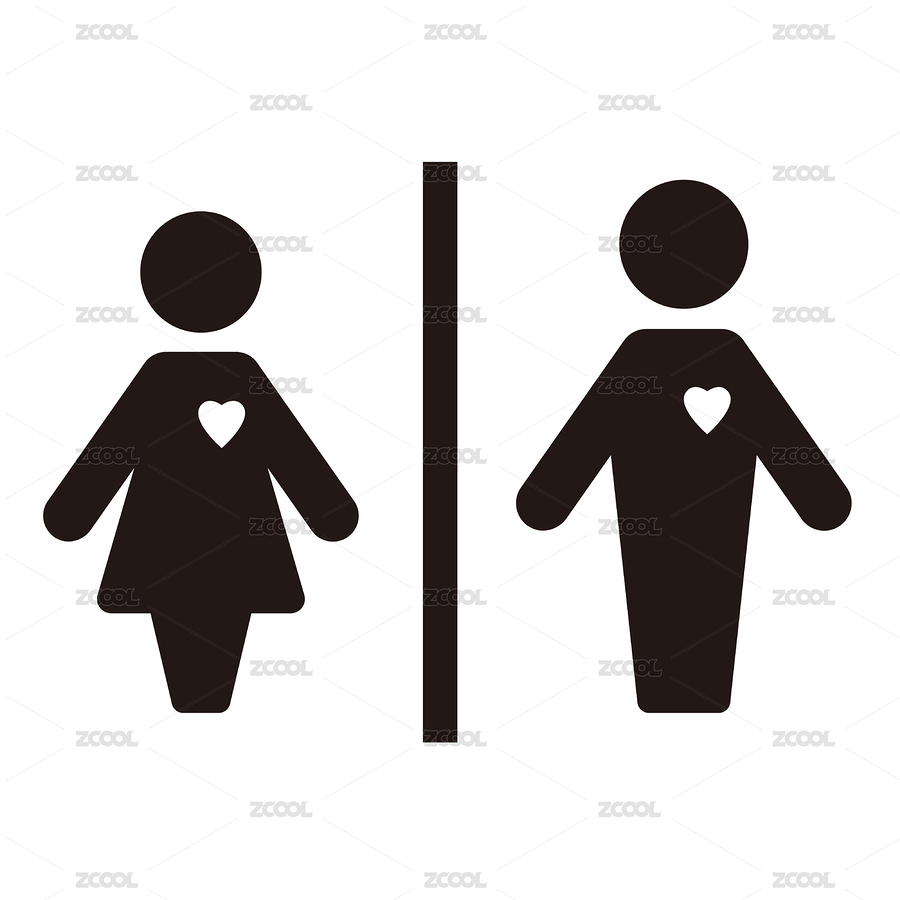 WC 男人和女人黑色圖標(biāo)設(shè)計(jì)（主預(yù)覽-8186691） - 未分類 - 站酷設(shè)計(jì)師mollyliang2021原創(chuàng)素材 - 站酷ZCOOL