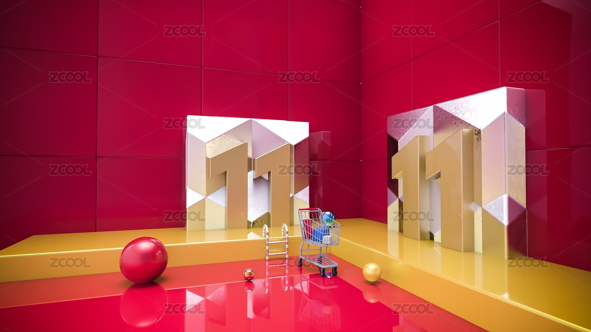 双11购物文章配图，双十一创意背景素材（主预览-1812949） - 未分类 - 站酷设计师Yurnero原创素材 - 站酷ZCOOL