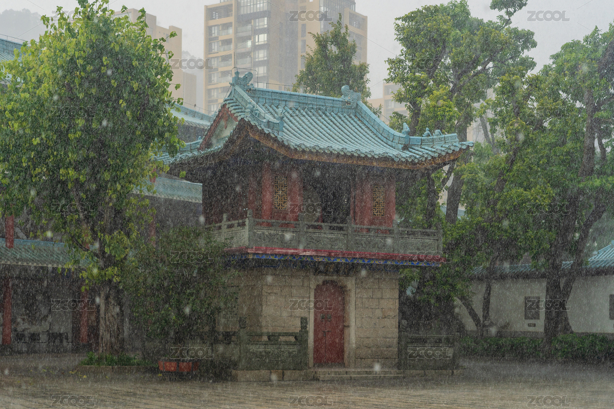 雨天的廣東深圳南山天后宮（主預(yù)覽-10710501） - 未分類 - 站酷設(shè)計(jì)師D董東東原創(chuàng)素材 - 站酷ZCOOL