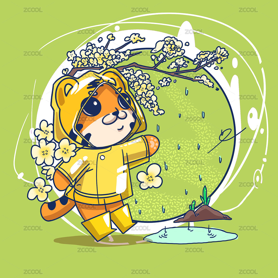 十二節(jié)氣動(dòng)物插畫（主預(yù)覽-2319373） - 未分類 - 站酷設(shè)計(jì)師快楽快樂(lè)人原創(chuàng)素材 - 站酷ZCOOL