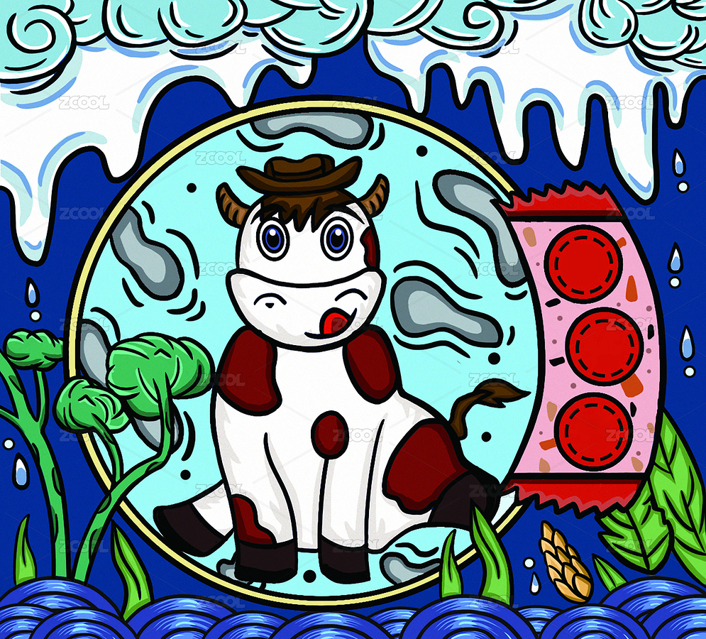 國潮插畫（主預(yù)覽-2439146） - 未分類 - 站酷設(shè)計師設(shè)計師鹿夏原創(chuàng)素材 - 站酷ZCOOL