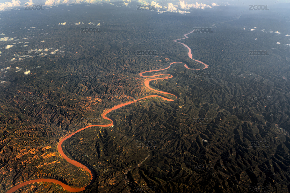 中國陜西延安延川黃河乾坤灣景區(qū)航拍圖（主預覽-11649843） - 未分類 - 站酷設計師yuanbo83原創(chuàng)素材 - 站酷ZCOOL