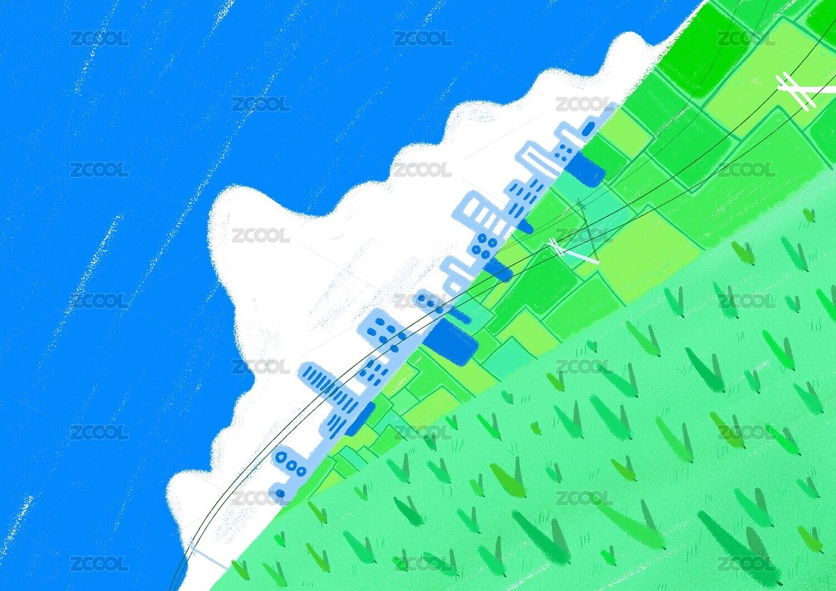 天空与大地（主预览-8166757） - 未分类 - 站酷设计师今天也想学画画呀原创素材 - 站酷ZCOOL