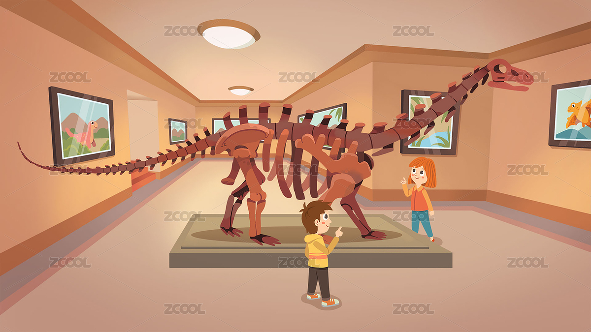 學(xué)生在博物館游覽（主預(yù)覽-2695052） - 未分類 - 站酷設(shè)計(jì)師曉磊Kind原創(chuàng)素材 - 站酷ZCOOL