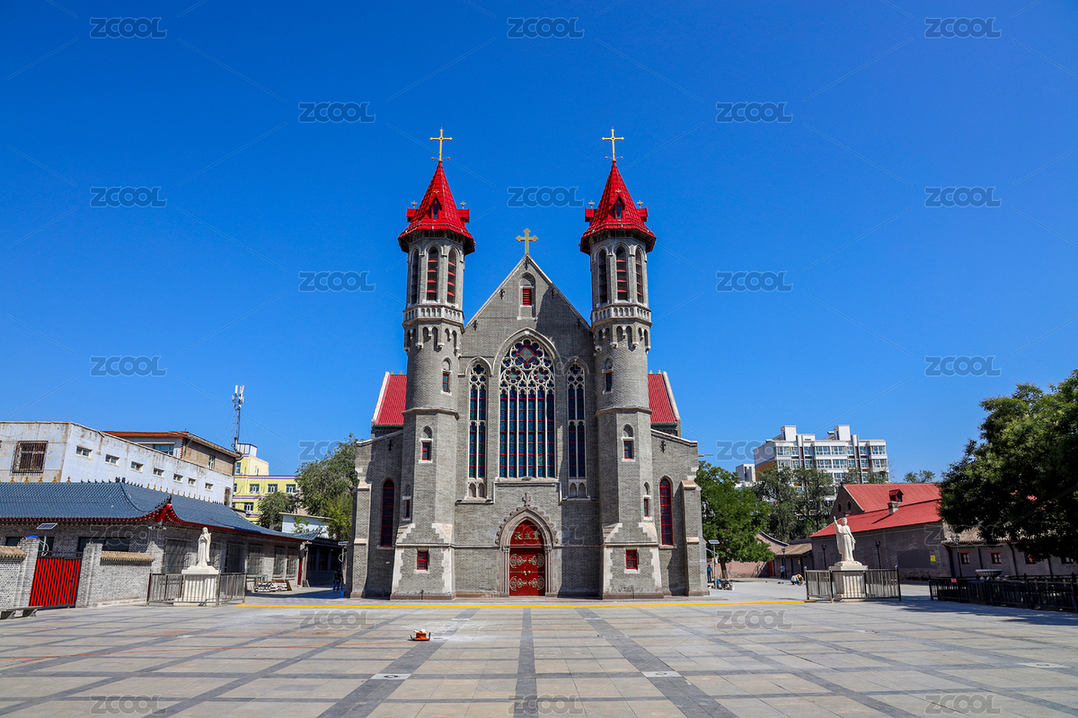 全國文保河北省張家口市宣化區(qū)宣化天主堂（主預(yù)覽-8167729） - 未分類 - 站酷設(shè)計師lapaixdumonde原創(chuàng)素材 - 站酷ZCOOL