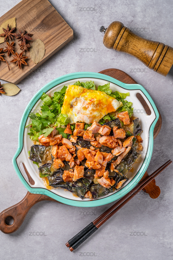 一盤(pán)茄子雞肉雙拼飯（主預(yù)覽-2514718） - 未分類(lèi) - 站酷設(shè)計(jì)師是清歡呀原創(chuàng)素材 - 站酷ZCOOL