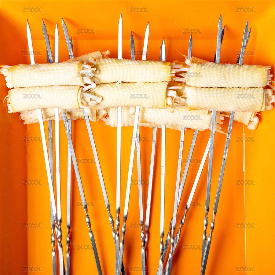 金針菇豆干烤串（主預(yù)覽-4412139） - 未分類 - 站酷設(shè)計(jì)師夢林小丑原創(chuàng)素材 - 站酷ZCOOL