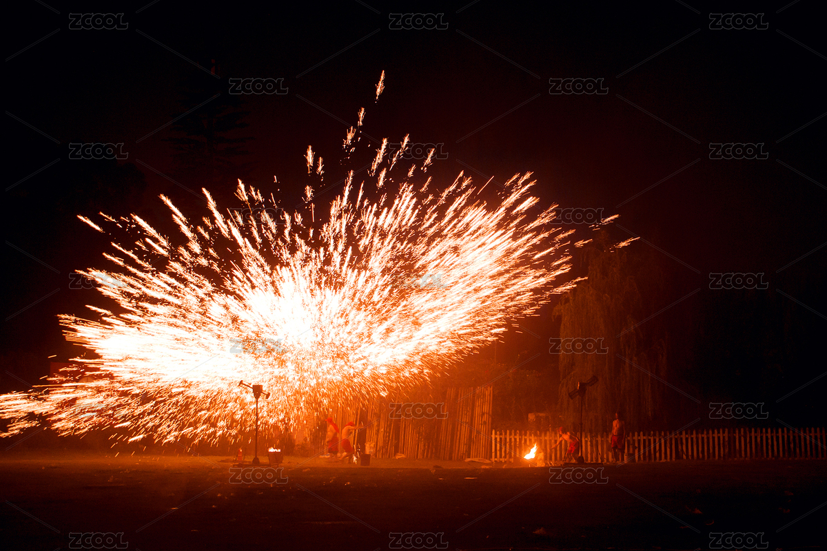 民俗非遺打鐵花煙火表演（主預(yù)覽-8663282） - 未分類 - 站酷設(shè)計師sjtp原創(chuàng)素材 - 站酷ZCOOL