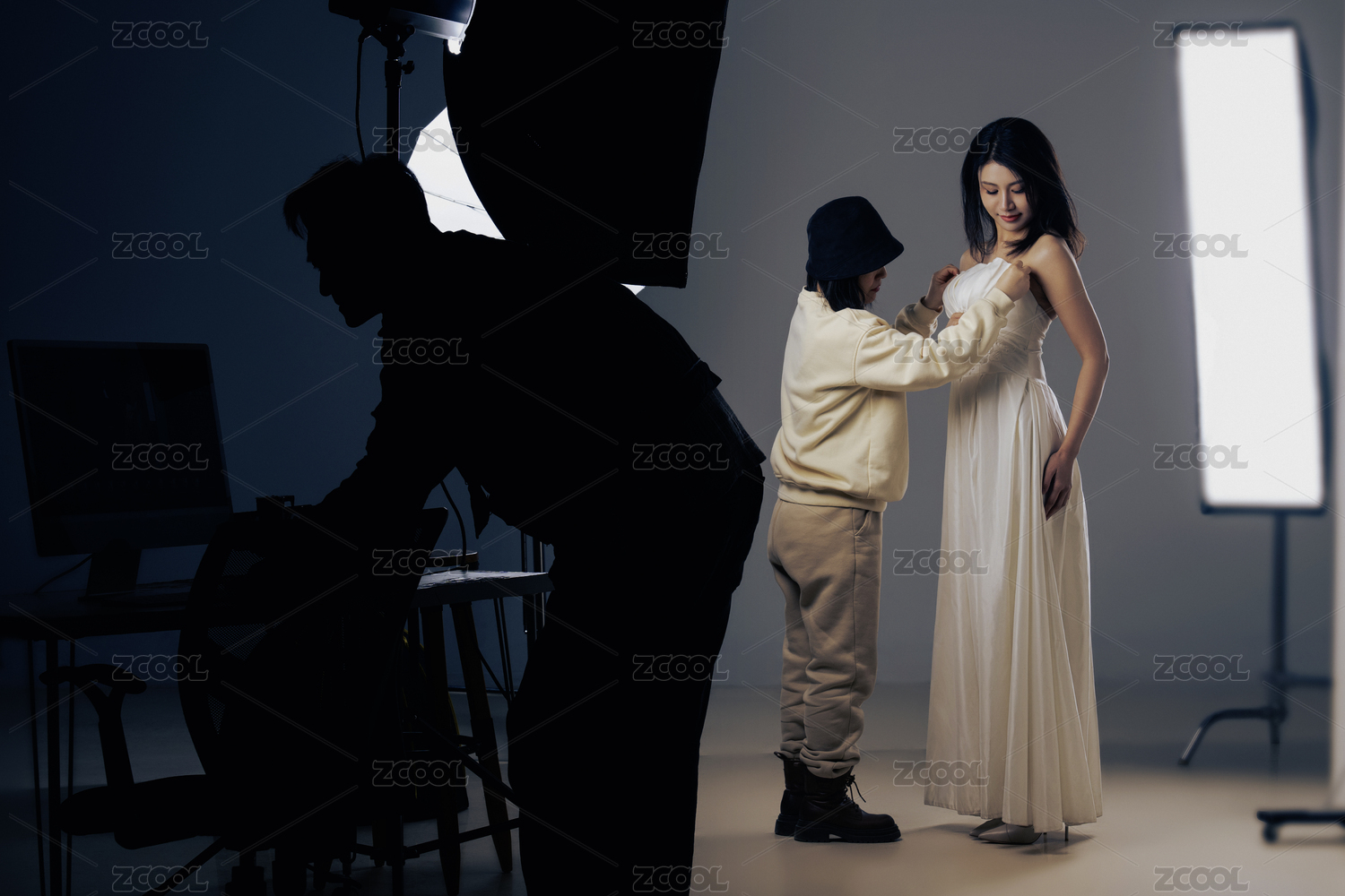 婚纱摄影现场