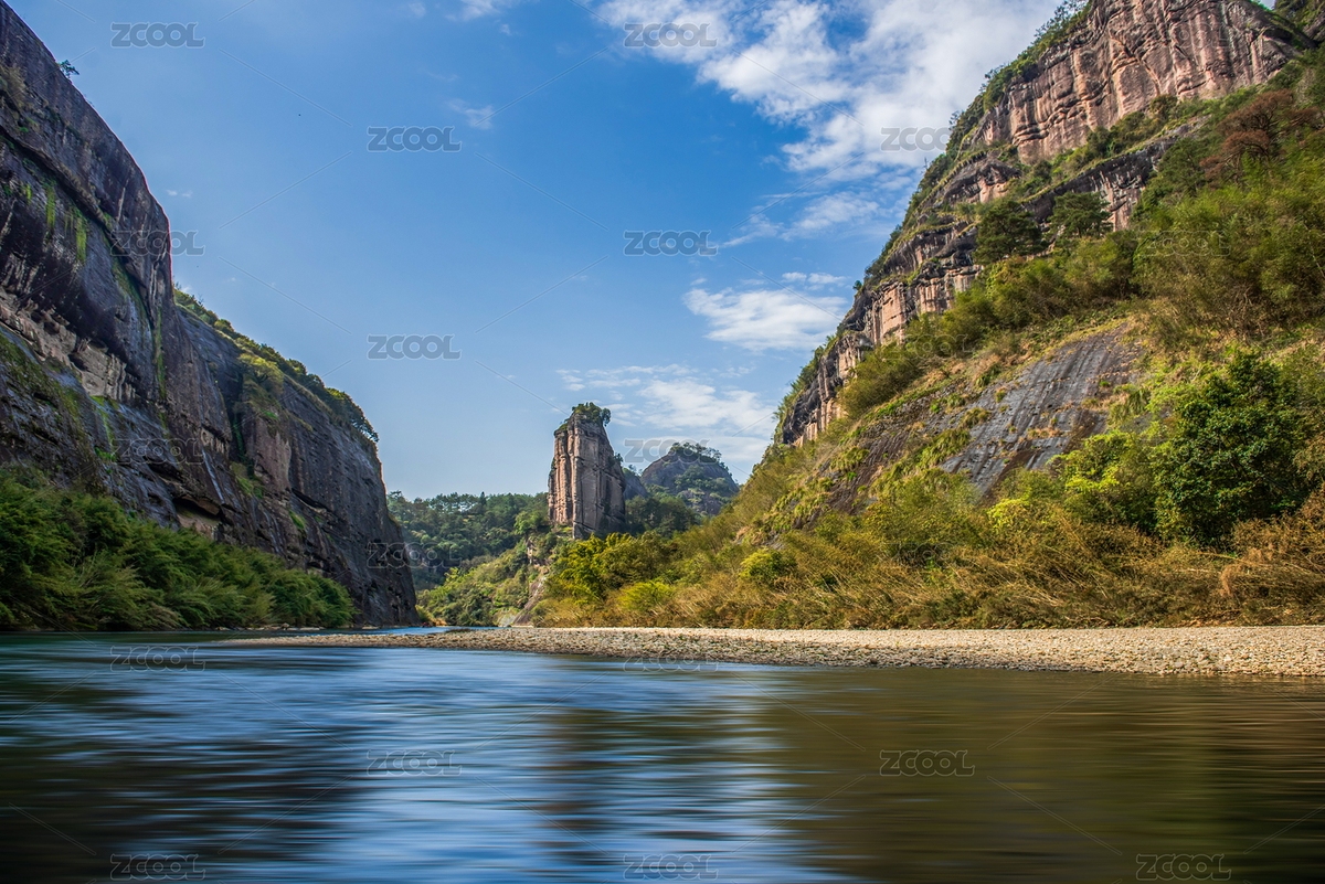 武夷山九曲溪竹筏漂流（主预览-7000755） - 未分类 - 站酷设计师大西XXD原创素材 - 站酷ZCOOL