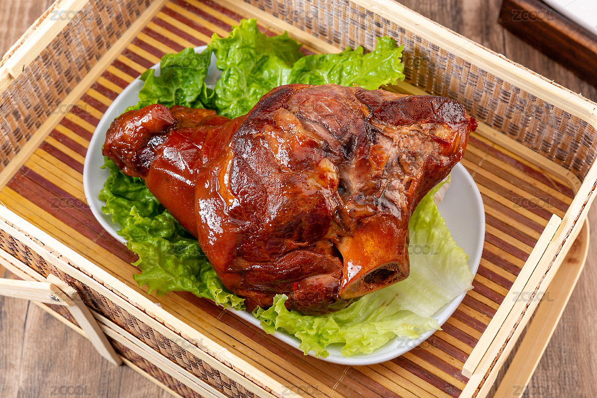 盤子里的整只醬香豬肘子（主預(yù)覽-8652076） - 未分類 - 站酷設(shè)計(jì)師lilyhello原創(chuàng)素材 - 站酷ZCOOL