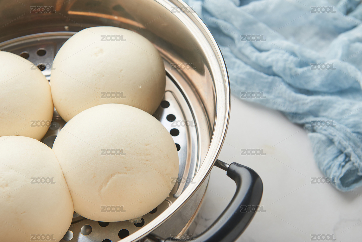 笼屉里手工制作的老面大白馒头（主预览-10726843） - 未分类 - 站酷设计师蔚蓝的白日梦原创素材 - 站酷ZCOOL