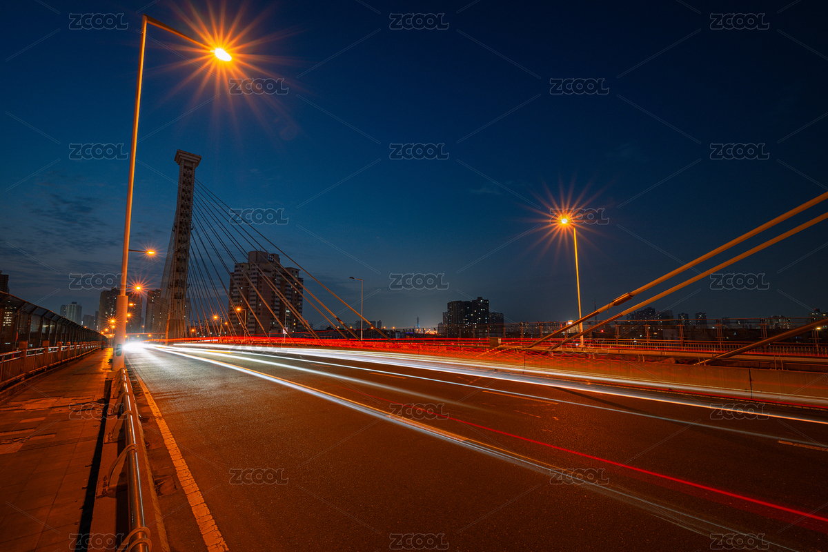 城市斜拉橋夜景光繪（主預(yù)覽-12280569） - 未分類 - 站酷設(shè)計(jì)師萬物視覺原創(chuàng)素材 - 站酷ZCOOL
