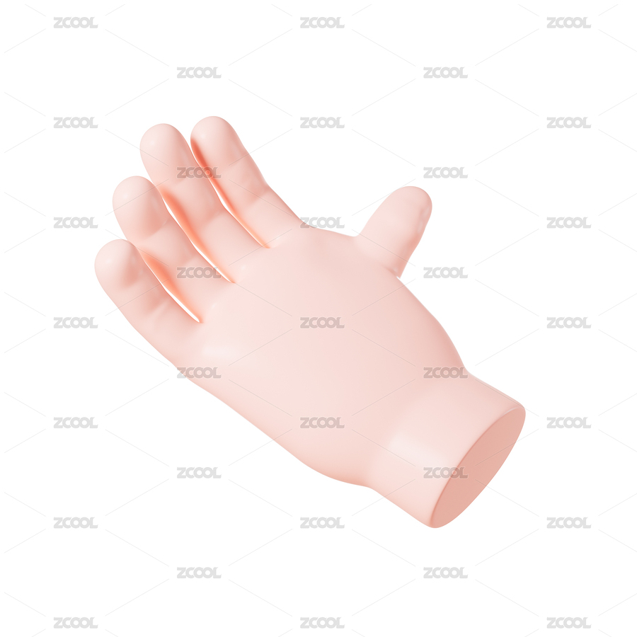 漢語手指字母圖U 3D渲染（主預(yù)覽-8593432） - 未分類 - 站酷設(shè)計師TinaJi0718原創(chuàng)素材 - 站酷ZCOOL