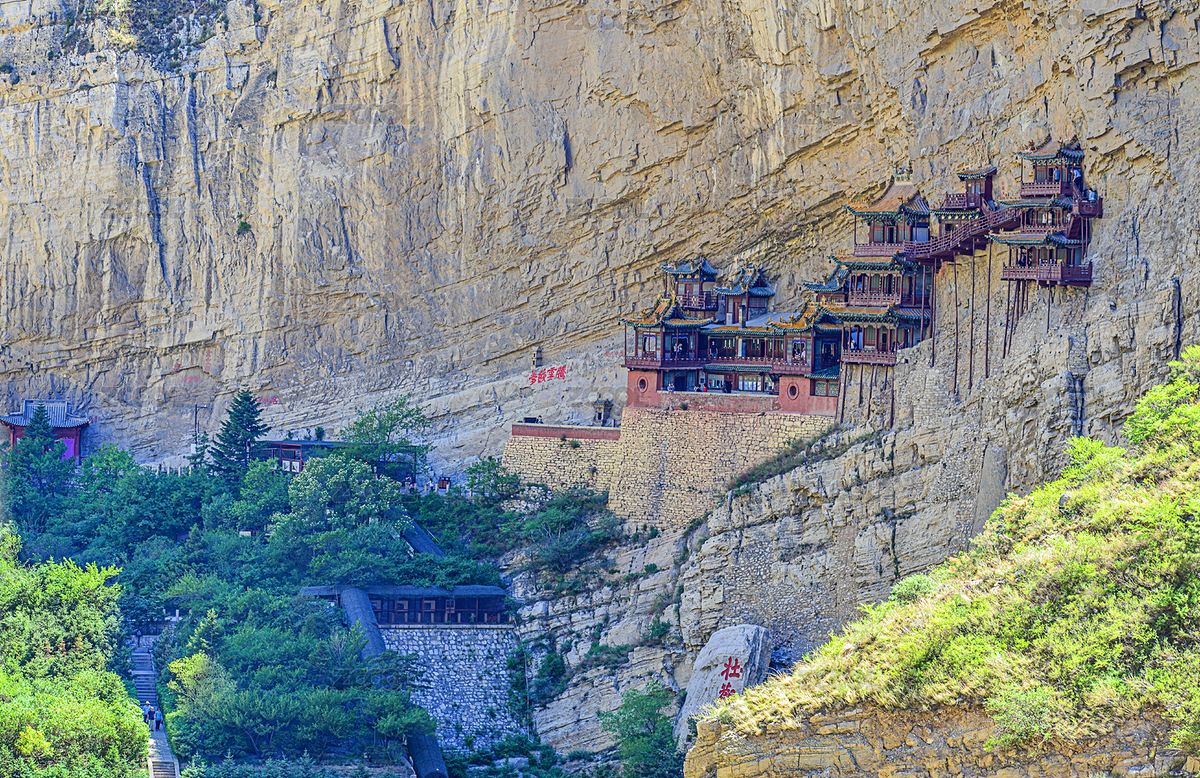 中國(guó)山西大同市渾源縣恒山懸空寺（主預(yù)覽-7188384） - 未分類 - 站酷設(shè)計(jì)師mayuel原創(chuàng)素材 - 站酷ZCOOL