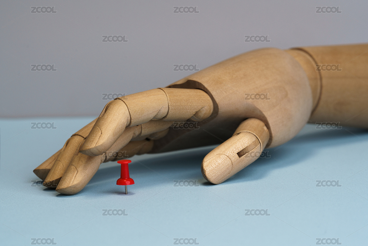 桌子上的木偶手指著紅色圖釘特寫鏡頭（主預(yù)覽-4521766） - 未分類 - 站酷設(shè)計師白乃原創(chuàng)素材 - 站酷ZCOOL