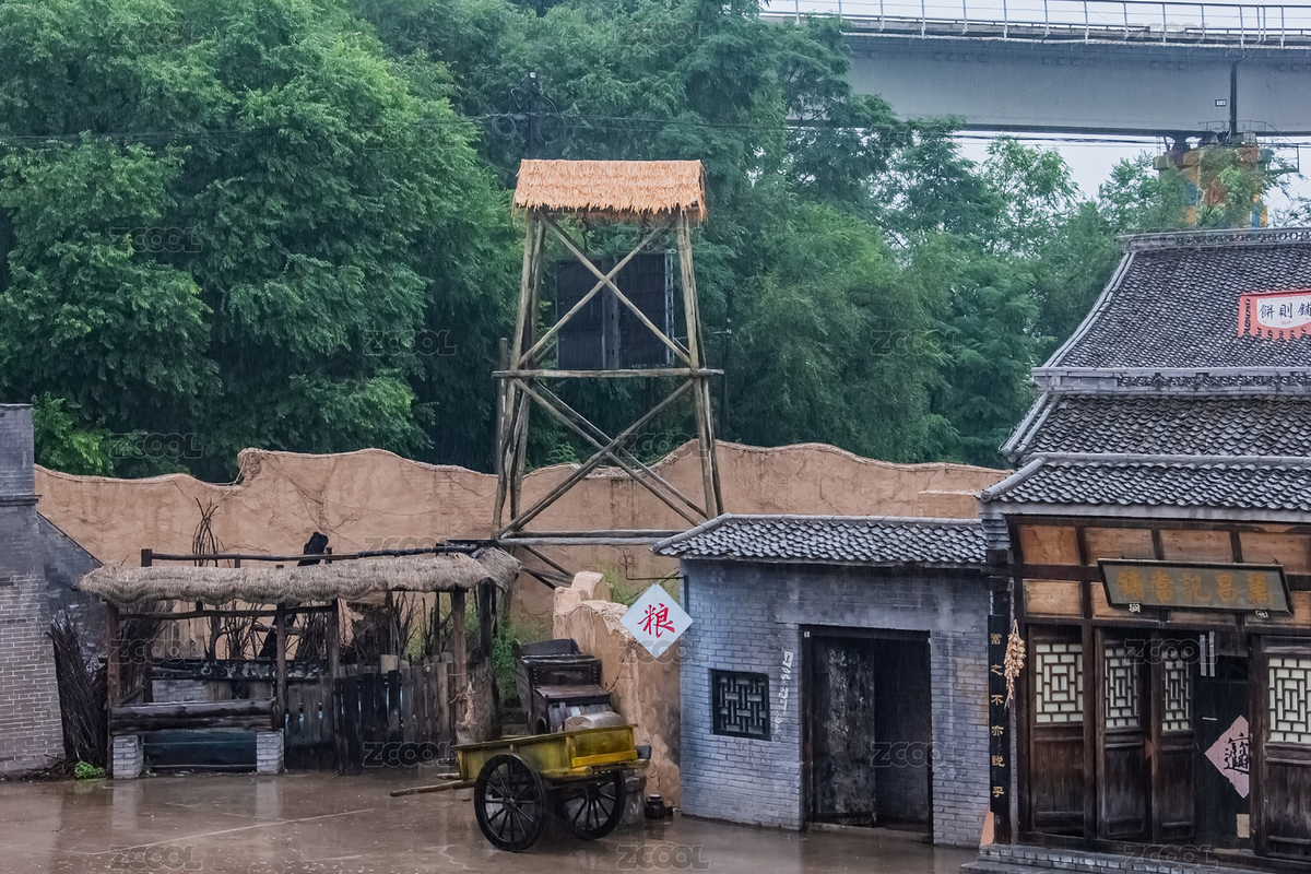 中国山西省武乡县抗战影视基地建筑（主预览-4850492） - 未分类 - 站酷设计师赞赞尼原创素材 - 站酷ZCOOL