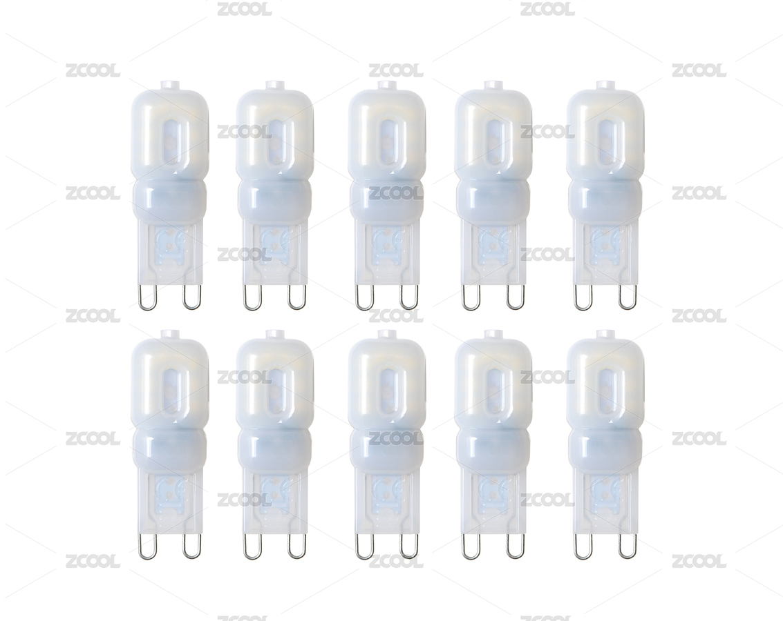 一組帶有PC磨砂罩的G9插腳LED燈泡（主預(yù)覽-3535409） - 未分類 - 站酷設(shè)計(jì)師羊圈有青草原創(chuàng)素材 - 站酷ZCOOL