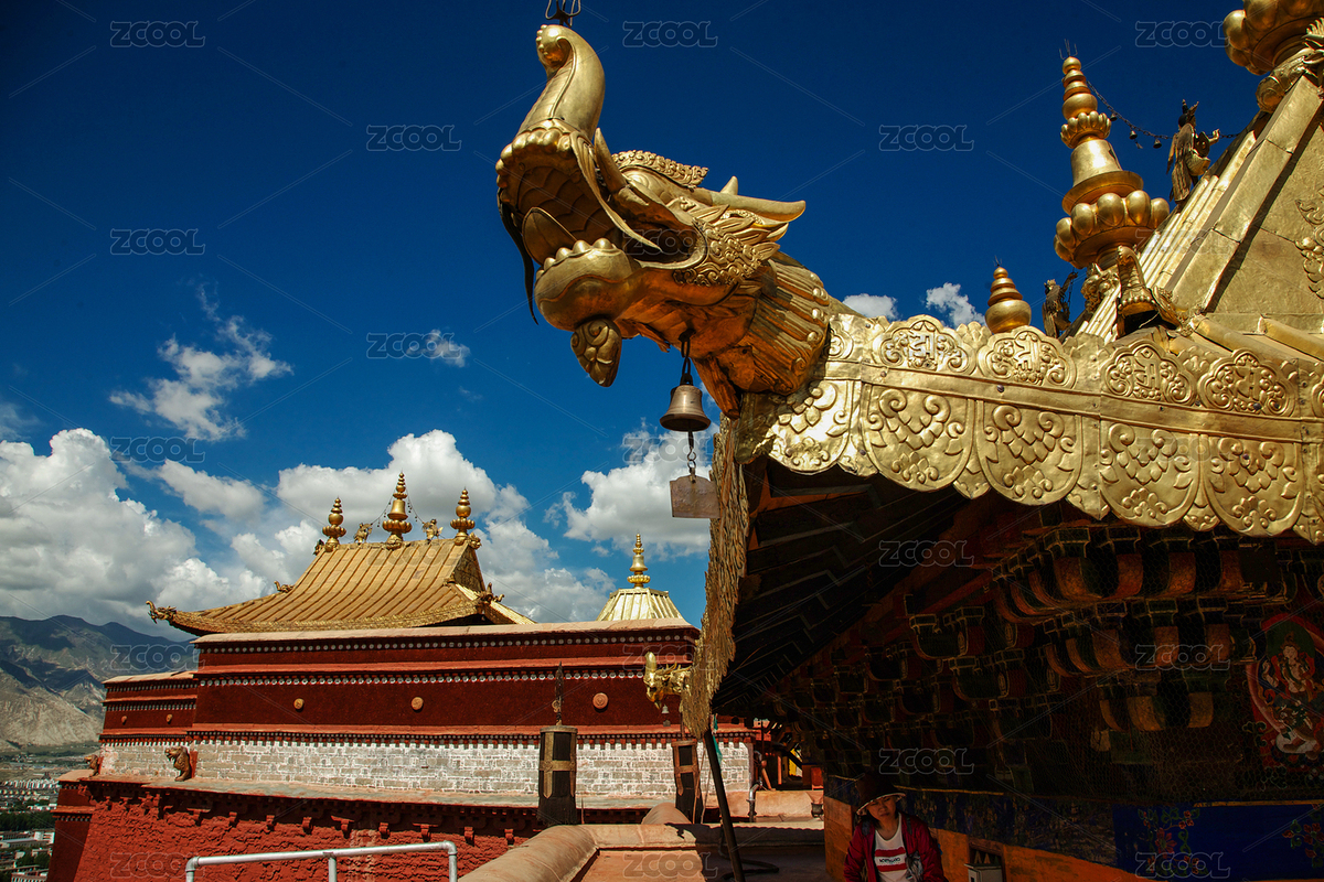 布達(dá)拉宮金頂風(fēng)光（主預(yù)覽-1110138） - 未分類 - 站酷設(shè)計(jì)師pzjjy原創(chuàng)素材 - 站酷ZCOOL