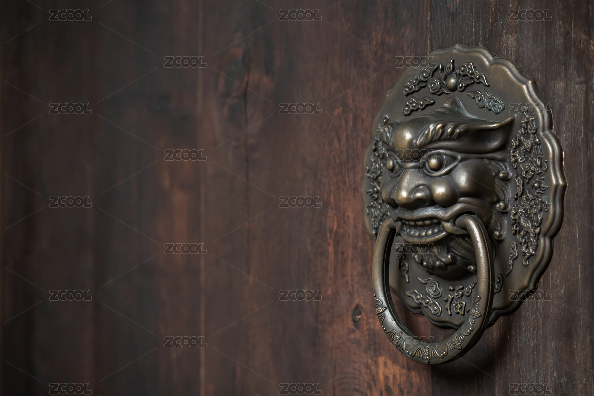 木門上的門環(huán)（主預覽-5249779） - 未分類 - 站酷設計師三不轉(zhuǎn)川轉(zhuǎn)原創(chuàng)素材 - 站酷ZCOOL