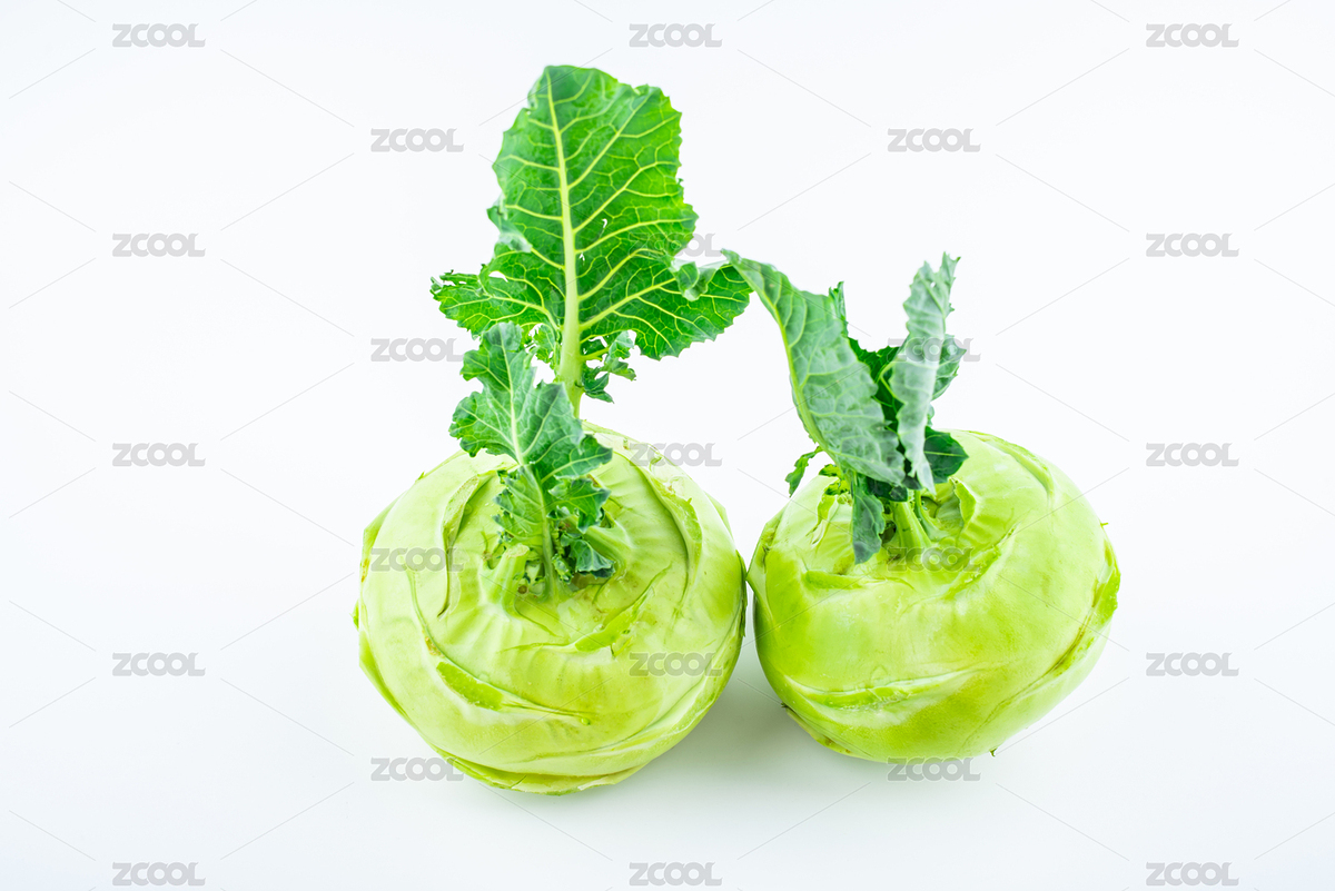 白背景上的新鲜蔬菜苤蓝（主预览-8443703） - 未分类 - 站酷设计师风暴丽丽原创素材 - 站酷ZCOOL